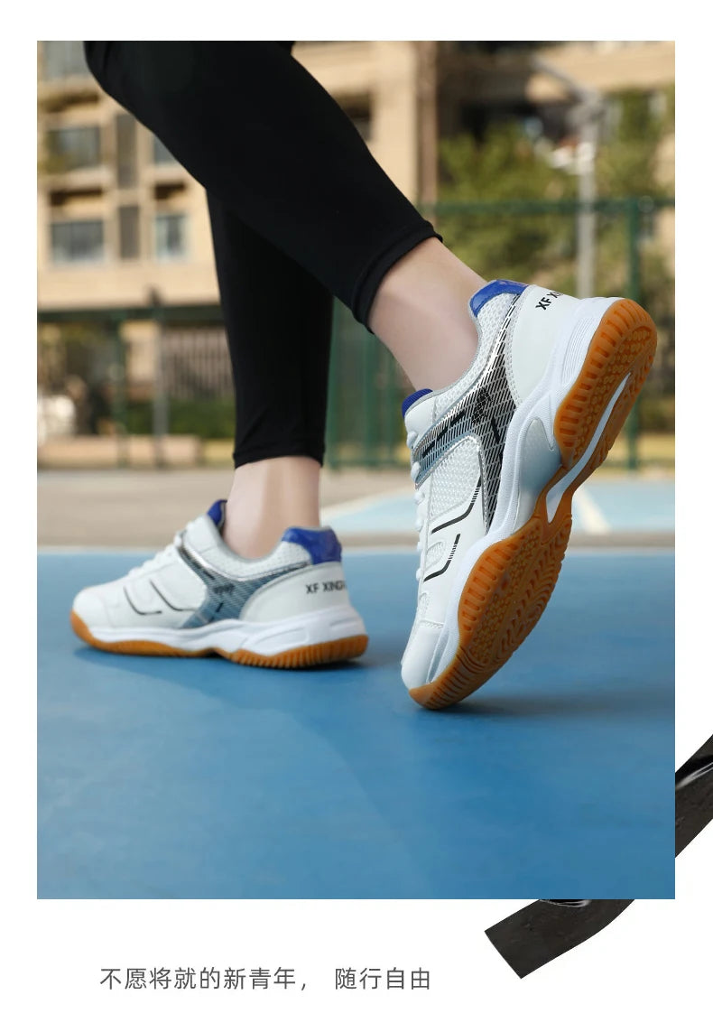 Scarpe professionali da badminton 2025, nuove sneakers da tennis da uomo, traspiranti e antiscivolo, scarpe sportive da pallavolo per uomo e donna