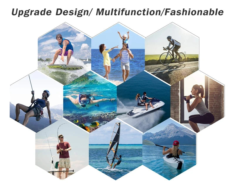 39-50 Water Shoes Men Quick Drying Swim Beach Aqua Shoes for Water Sport Diving Hiking Sailing Travel Sneakers  mountaineering
