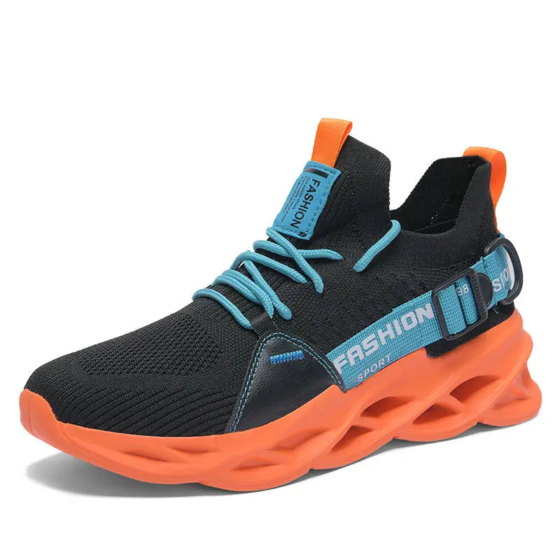 Modieuze paarse casual sneakers in de aanbieding voor dames en heren – Blade hardloopschoenen, grote maat 48, lichte ademende sportschoenen voor heren, mesh sneaker