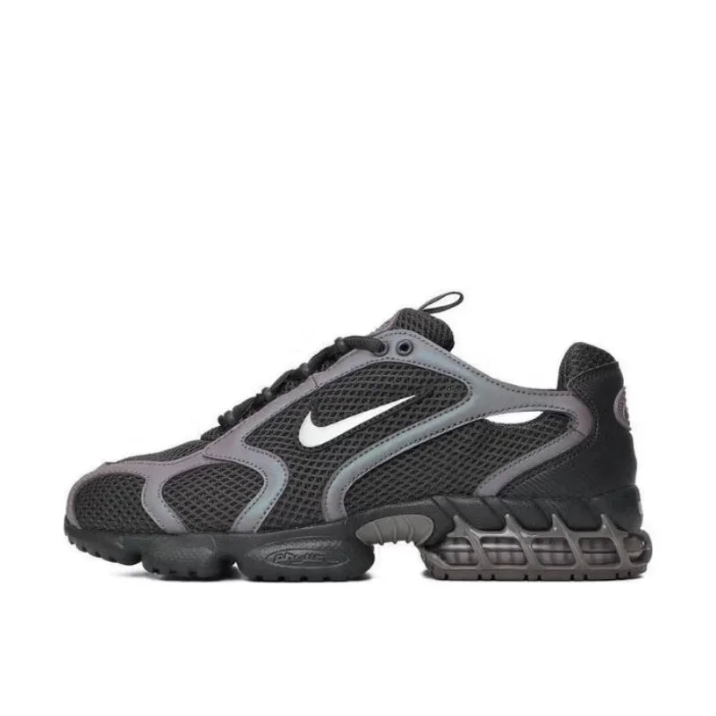 Nike Y2K Air Zoom Spiridon Cage 2 New Men's Mesh Leather Patchwork Sneakers HV6929-299