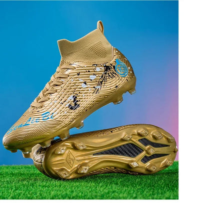 Chaussures de football anti-ald pour hommes, baskets de football respirantes, chaussures de football en plein air, basses, coordonnantes, TF, FG