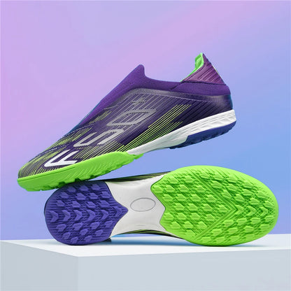 Neue Herren-Fußballschuhe für Kunstrasen, ultraleichte und bequeme Sportschuhe mit Stollen, Futsal, rutschfest, FG-Rasen, Indoor, Erwachsene
