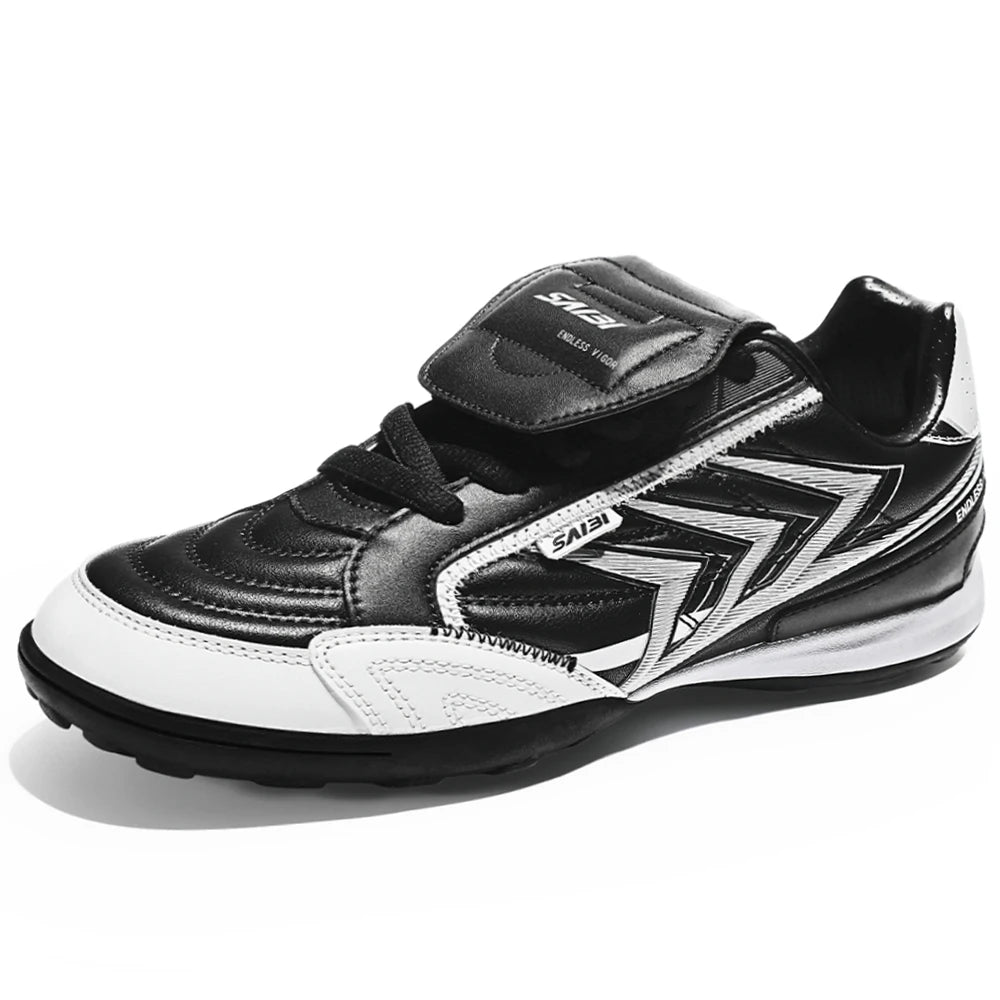 Chaussures de football TF pour terrain synthétique, semelle anti-usure, crampons de football, coupe confortable pour adultes, entraînements et matchs de football