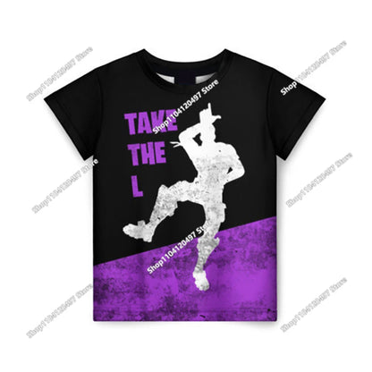 Fortnite T Shirt Men Shoot Game Battle Hero Tshirt Victory Royale Clothing Young Children T-shirts for Boys Girls of 2-14 Years