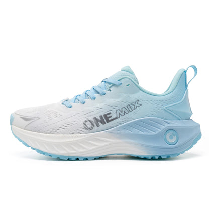 ONEMIX casual hardloopschoenen, ademende zomer-joggingschoenen voor heren, lichte gymschoenen voor dames, outdoor sportschoenen voor heren met demping