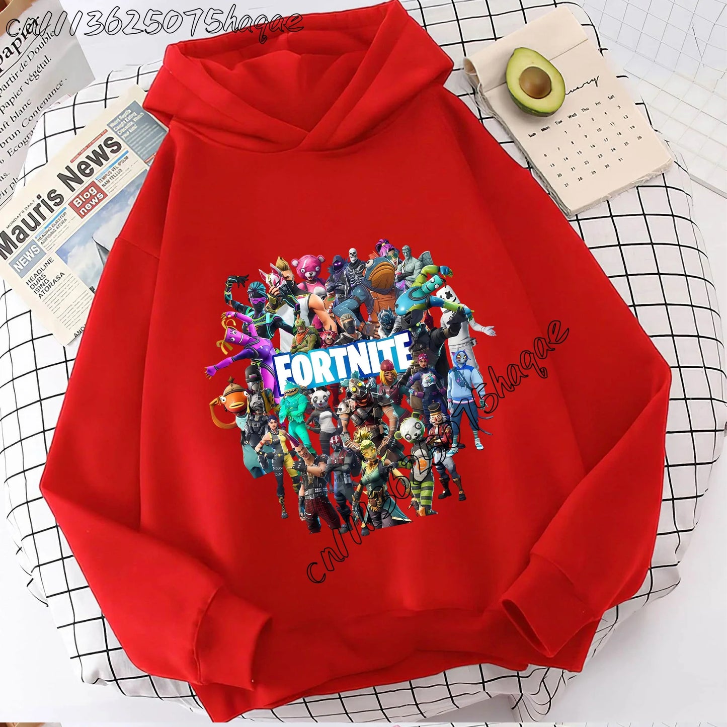 Abrigos con capucha para niños Fortnites, sudaderas anime Fortress Night, sudaderas con capucha de juego para primavera y otoño, ropa deportiva infantil, regalo