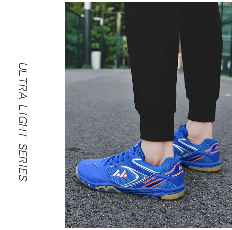 Men Table Tennis Shoes High Quality Indoor Sneakers Casual Training Golf Shoes Big Size Wear Brand Resistant Volleyball Shoes