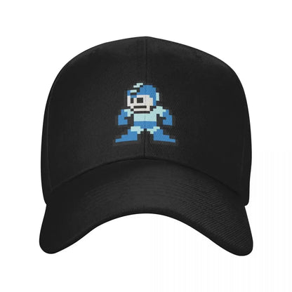 Megaman 8bits бейзболна шапка, лятна шапка, плажна шапка, мъжка, голф облекло, дамска