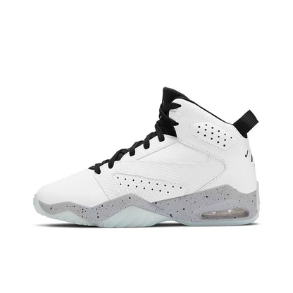 Scarpe da basket Jordan: eleganti, versatili, ammortizzate, antiscivolo, resistenti, a gambale medio, in stile retrò, modello AR4430-101
