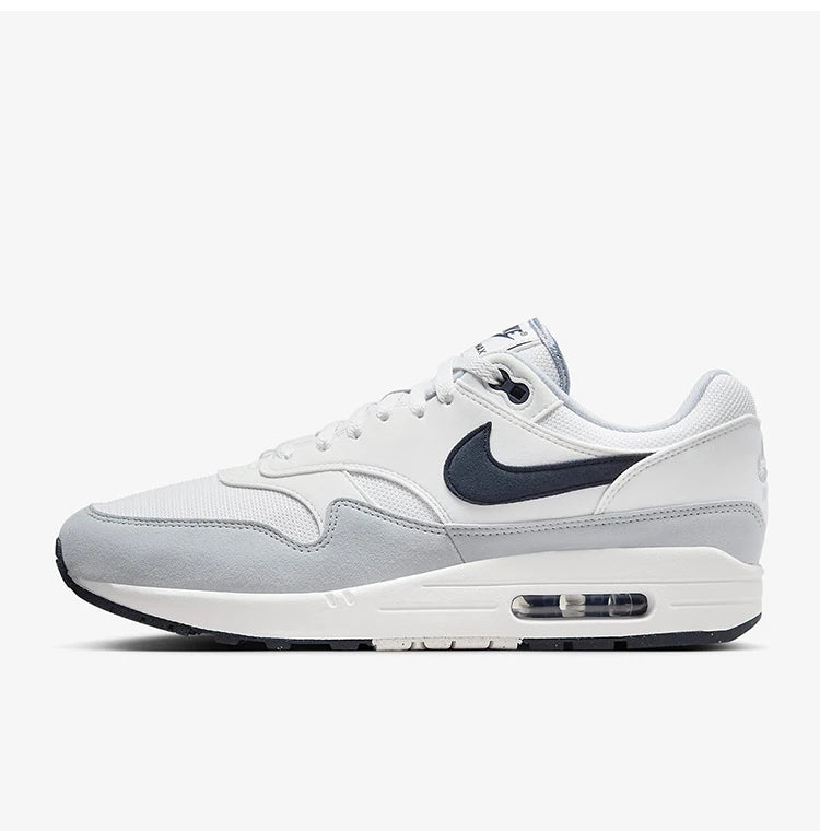 Nike Original Air Max 1 Herren-Low-Top-Sportschuh mit Luftkissen im Retro-Stil FD9082-002