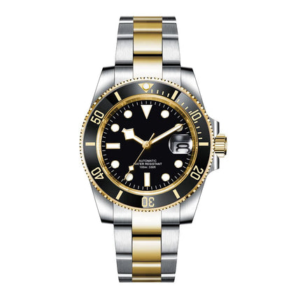 Customized Logo Men's Mechanical Automatic Wristwatch NH35 Movement 40mm Dial 100M Waterproof Sapphire Glass DIY Corgeut