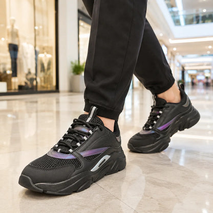 Chaussures décontractées pour hommes, sans logo, semelle épaisse, respirantes, baskets tendance, chaussures de marche confortables pour hommes, zapatillas hombre, chaussures de luxe pour hommes.