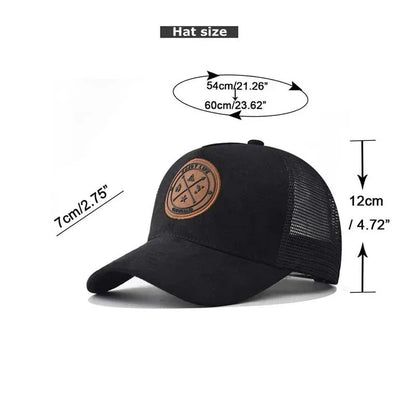 Baseballová čepice Four Seasons Mesh pro ženy a muže, módní, ležérní, prodyšná, s písmenem a ikonou, unisex, hiphopová, truckerová, outdoorová, sportovní, čepice typu „dad hat“