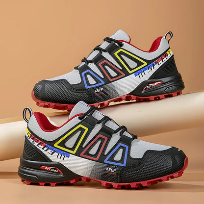 Scarpe da trekking da donna per attività outdoor, scarpe sportive da escursionismo, scarpe tattiche da caccia antiscivolo, scarpe da arrampicata traspiranti con lacci, ciclismo