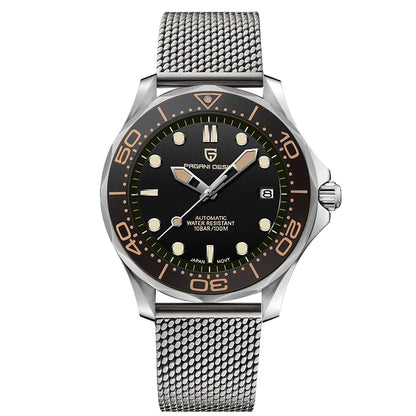 2025 New PAGANI DESIGN Men's Watches Luxury Automatic Watch For Men NH35A Mechanical Wrist watch Men AR Sapphire crystal Clock