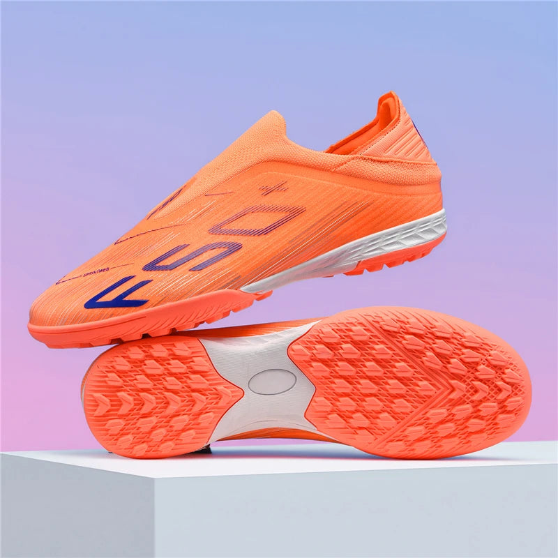 Neue Herren-Fußballschuhe für Kunstrasen, ultraleichte und bequeme Sportschuhe mit Stollen, Futsal, rutschfest, FG-Rasen, Indoor, Erwachsene