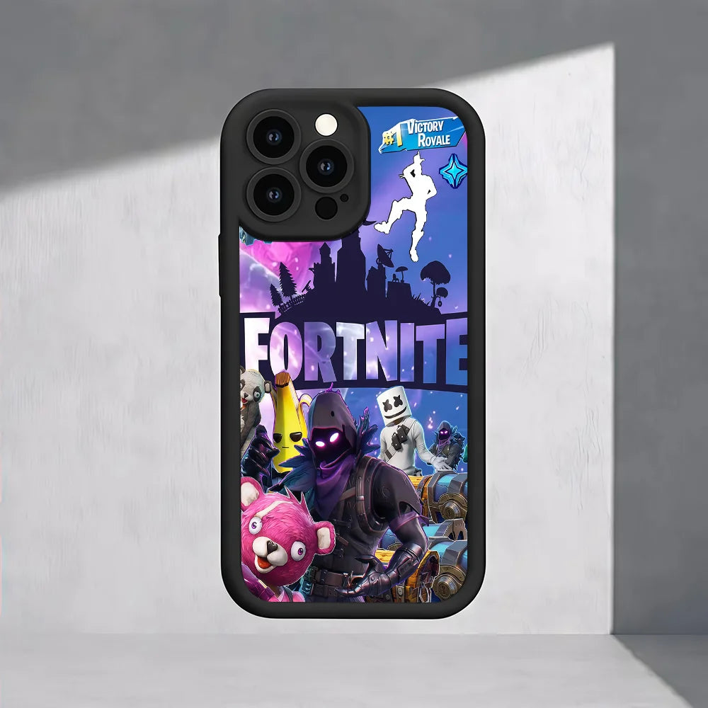 Capa de Telemóvel F-Fortnite Game para Motorola Moto Edge 70 G86 G56 50 G35 G05 G34 G75 G PLAY G85 60 Neo Fusion Stylus Pro Ultra 4G 5G