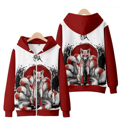Sudaderas con capucha para hombre y niños, ropa de Año Nuevo chino con estampado 3D de dragón, moda streetwear cool, top con capucha