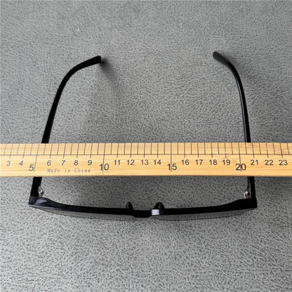 Vazrobe 160 mm överdimensionerade solglasögon för män, polariserade svarta solglasögon för män, unisex, stor storlek, XXL-storlek