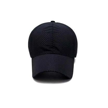 Cappellino da uomo primavera-estate in rete a tinta unita, cappellino da baseball da donna autunnale, edizione coreana, cappellino parasole in rete traspirante con visiera