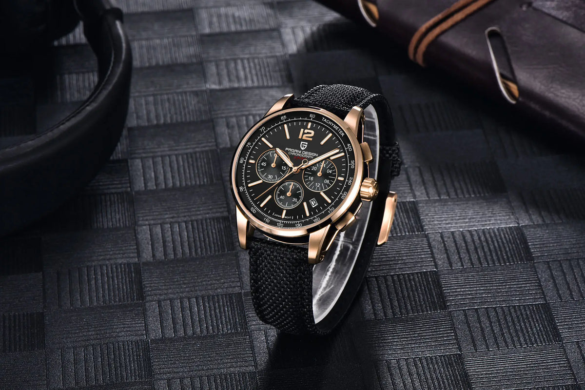 Pagani Design VK63 Fashion Men's Quartz Watches 41MM Top Sapphire Waterproof Sport 10 Bar Watch for men reloj hombre