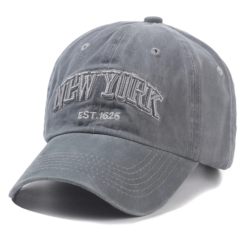 Kšiltovka z prané bavlny York pro muže a ženy, kšiltovky typu snapback, baseballové kšiltovky, ochrana před sluncem, kšiltovka typu „dad hat“, outdoorová kšiltovka