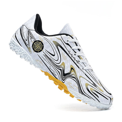 Kids Youth Soccer Cleats Football Shoes Men Non Slip Breathable Lightweight Training Sneakers Boys Children Football Match Boots