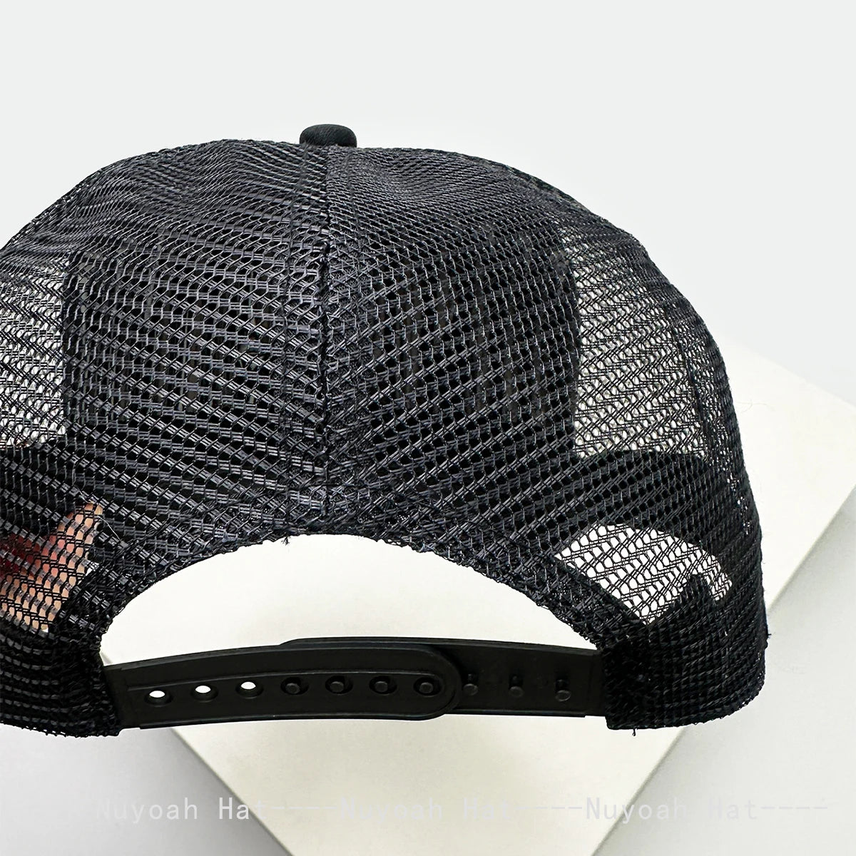 Unisex, interessant, 3D-printet bogstav, baseballkasketter, solskærm, tegneserie, åndbar, farveblok, trucker-kasketter, mesh, alsidig inderside