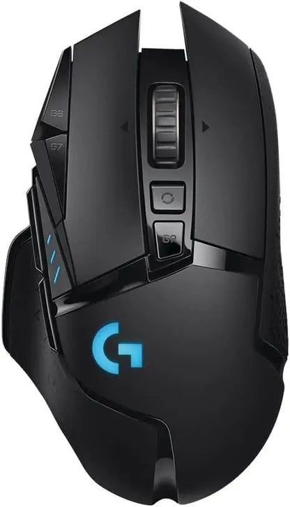 Logitech G502 HERO High Performance Wired Gaming Mouse HERO 25K Sensor 25,600 DPI RGB Adjustable Weights 11 Buttons PC/Mac Mouse
