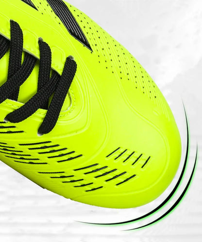 Nuove scarpe da calcio da uomo e donna, scarpe sportive per interni ed esterni con tacchetti lunghi e spezzati per allenamento su tappeto da calcio
