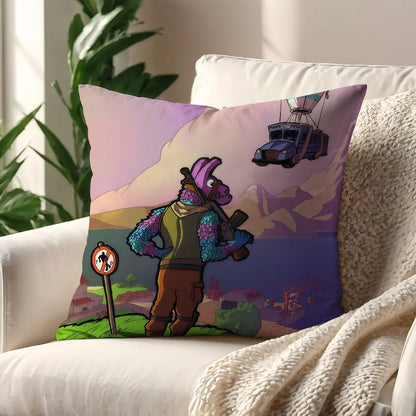 Game F-FORTNITE cushion cover For Pillow Printing Sofa Decoration Home Car Room Coffee Shop Office Nordic Simplicity