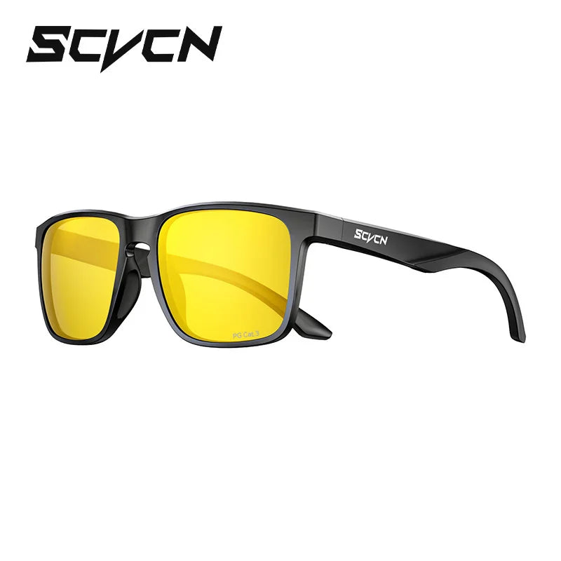 SCVCN Utomhus Polariserade Vattensport Strand Hav Plattform Fiske Cykling MTB Solglasögon Cykelsport Vandring Glasögon UV400