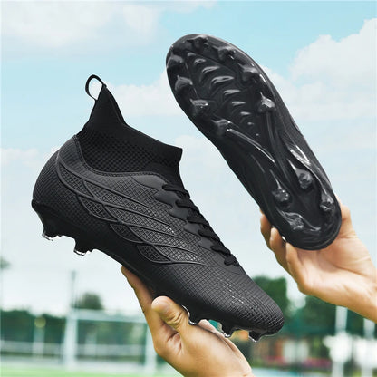 Scarpe da calcio professionali da uomo, sneakers sportive outdoor, scarpe da calcio per adulti, tacchetti da calcetto Society, ultraleggere per allenamento calcistico