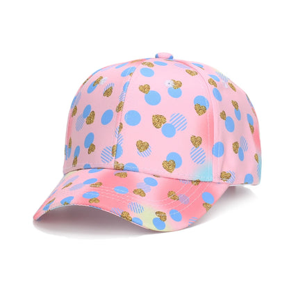 Populære baseballkasketter med tegneserietryk til børn, 54 cm hovedomkreds, til drenge og piger under 10 år – smukke, iøjnefaldende snapback-kasketter BK31