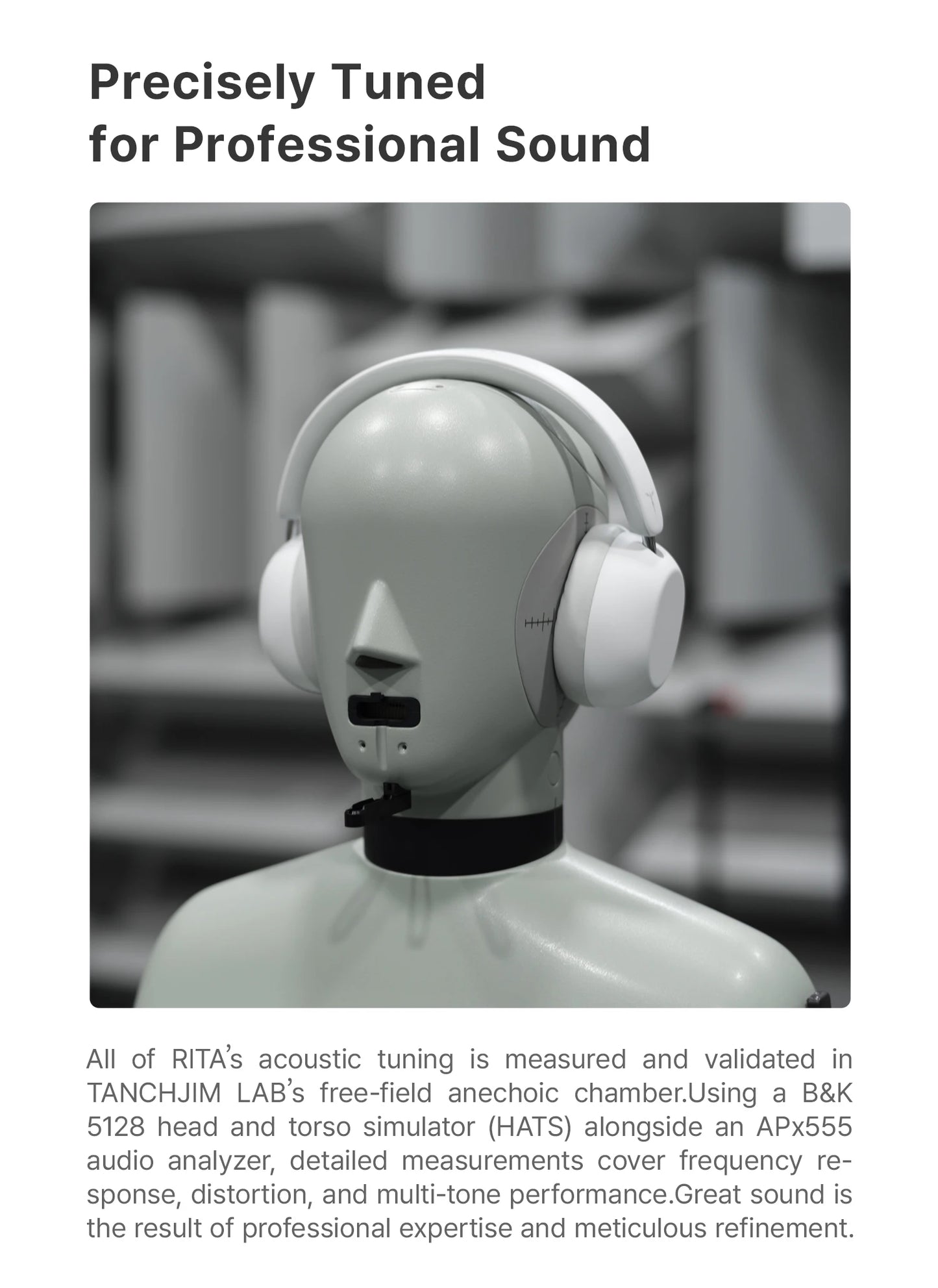 TANCHJIM RITA HiFi Bluetooth Headset Wireless/Wired LDAC ANC・ENC 40mm DMT5 Dynamic Driver Bluetooth 6.0 + 3.5mm Gaming Over-Ear