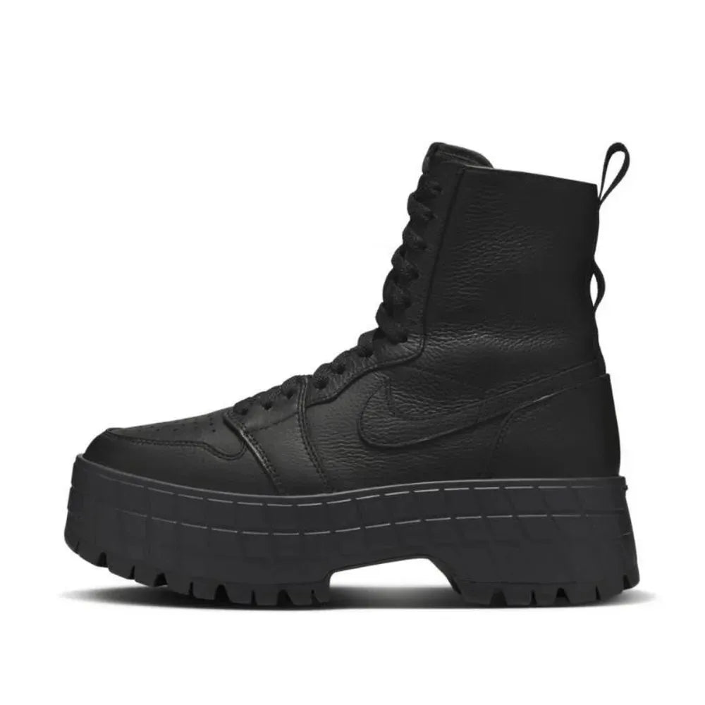 Nike Jordan Air Jordan 1 Brooklyn – preprosti, mehki, protizdrsni, trpežni in lahki gležnarji z okroglo konico za ženske, črni FJ5737-001