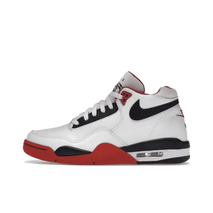 Nike Flight Legacy Mid-Top Retro Basketball Sneakers Men's Black/White BQ4212-002