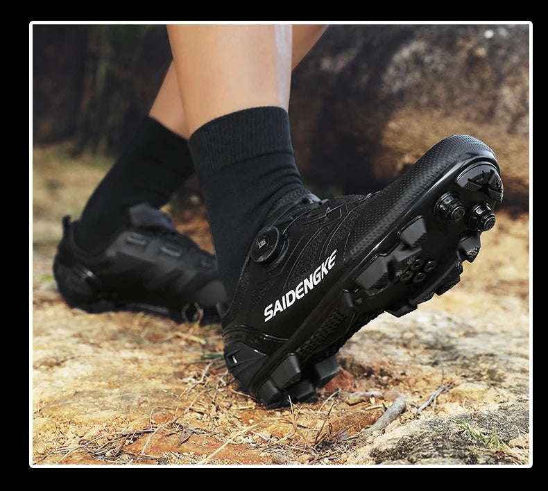 Scarpe da ciclismo unisex nuove, professionali, leggere e di lusso, originali, da strada, in gomma, MTB, da corsa, bici fashion, sport street