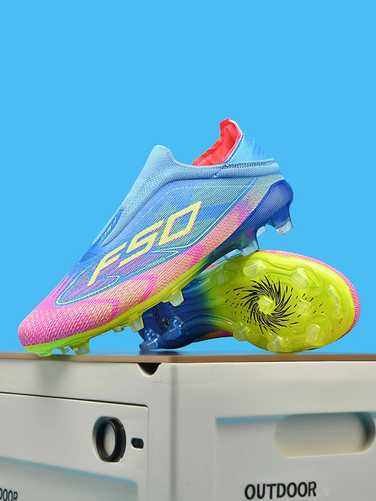 Men's Football Boots New Society Grass Tennis Adult Breathable Ultralight Outdoor Sports Male Soccer Shoes Sneakers Football Shoes