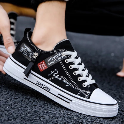 2025 été hommes toile baskets basses décontracté respirant chaussures pour adolescent à la mode léger jeunesse Streetwear confort chaussures