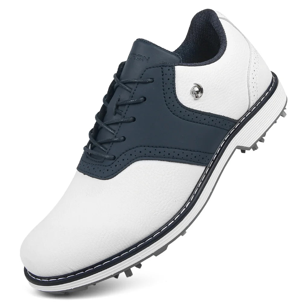 New Men Golf Shoes, Professional Golfers Shoes, Waterproof Comfortable Golf Footwear, Non-Slip