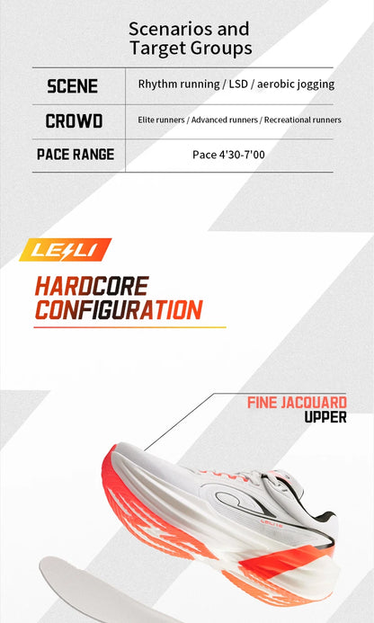 QIAODAN TG1.0 Women's Marathon Running Shoes 2026 New Platform Racing Shock Absorption Soft Long Distance Sneakers QDB022253285