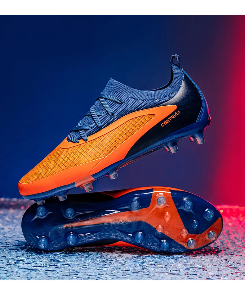 Scarpe da calcio TF da uomo, sneakers professionali per calcetto e futsal, scarpe da soccer casual da uomo di alta qualità per allenamento