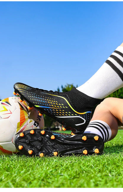Nuevas zapatillas de fútbol para hombre, oferta destacada, botas de fútbol de alta calidad para mujer y unisex, botas de fútbol sala ultraligeras profesionales TF/FG