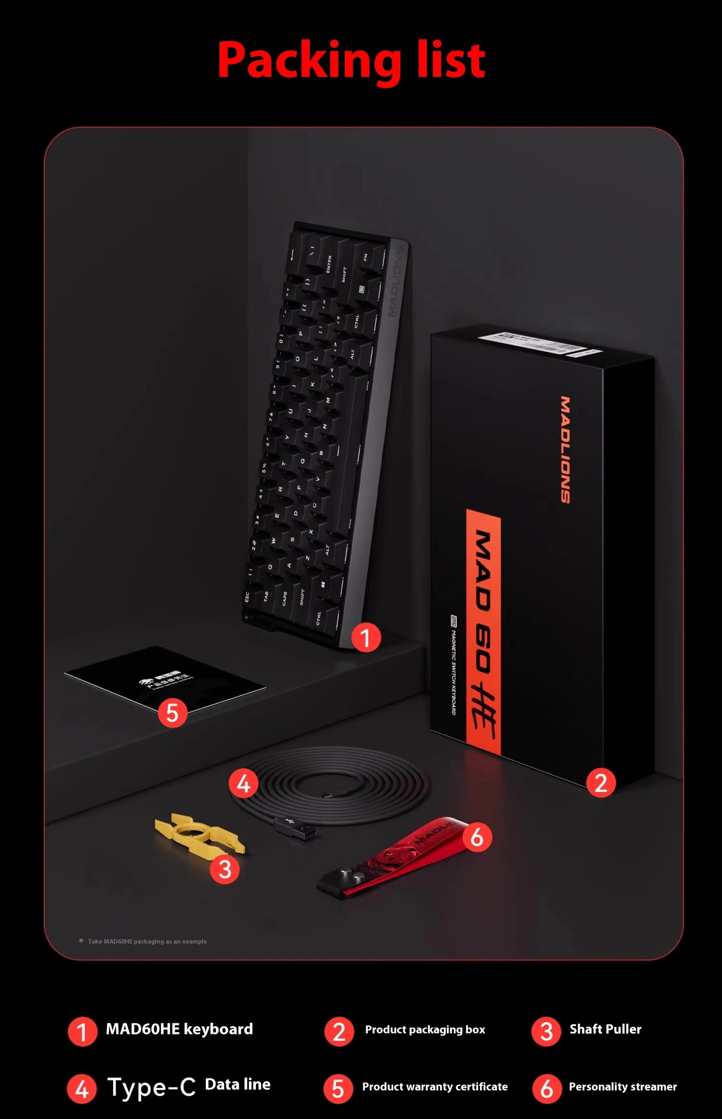 FGG Madlions Mad60 HE Mad68 Pro HE E-sports Magnetic Switch Mechanical Keyboard RGB Wired Hot Swap 8K Customized Gaming Keyboard