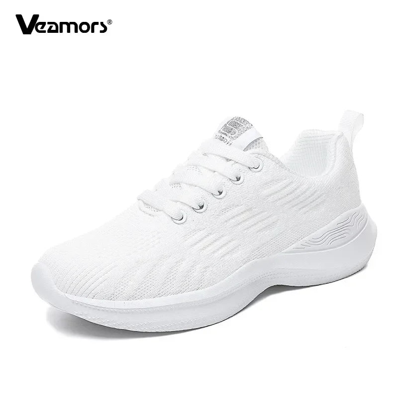 Women Running Shoes Breathable Casual Sneakers Lightweight Gym Outdoor Sport Comfortable