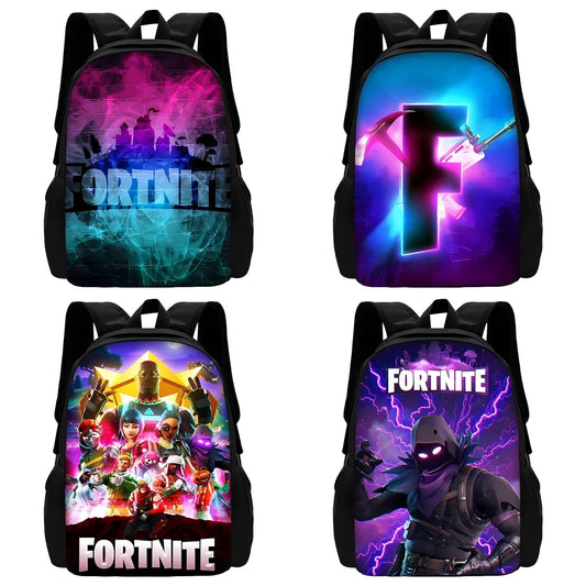 Popular Game FortniteS Kids Backpacks Boys and Girls Student Birthday Gift Child School Bags Unisex Camping Durable Rucksack