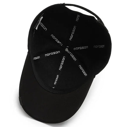 Casquette pour homme Tide Sunshade, casquette de soleil coréenne pour homme, noire, modèle Tide, simple, décontractée et polyvalente, casquette de baseball