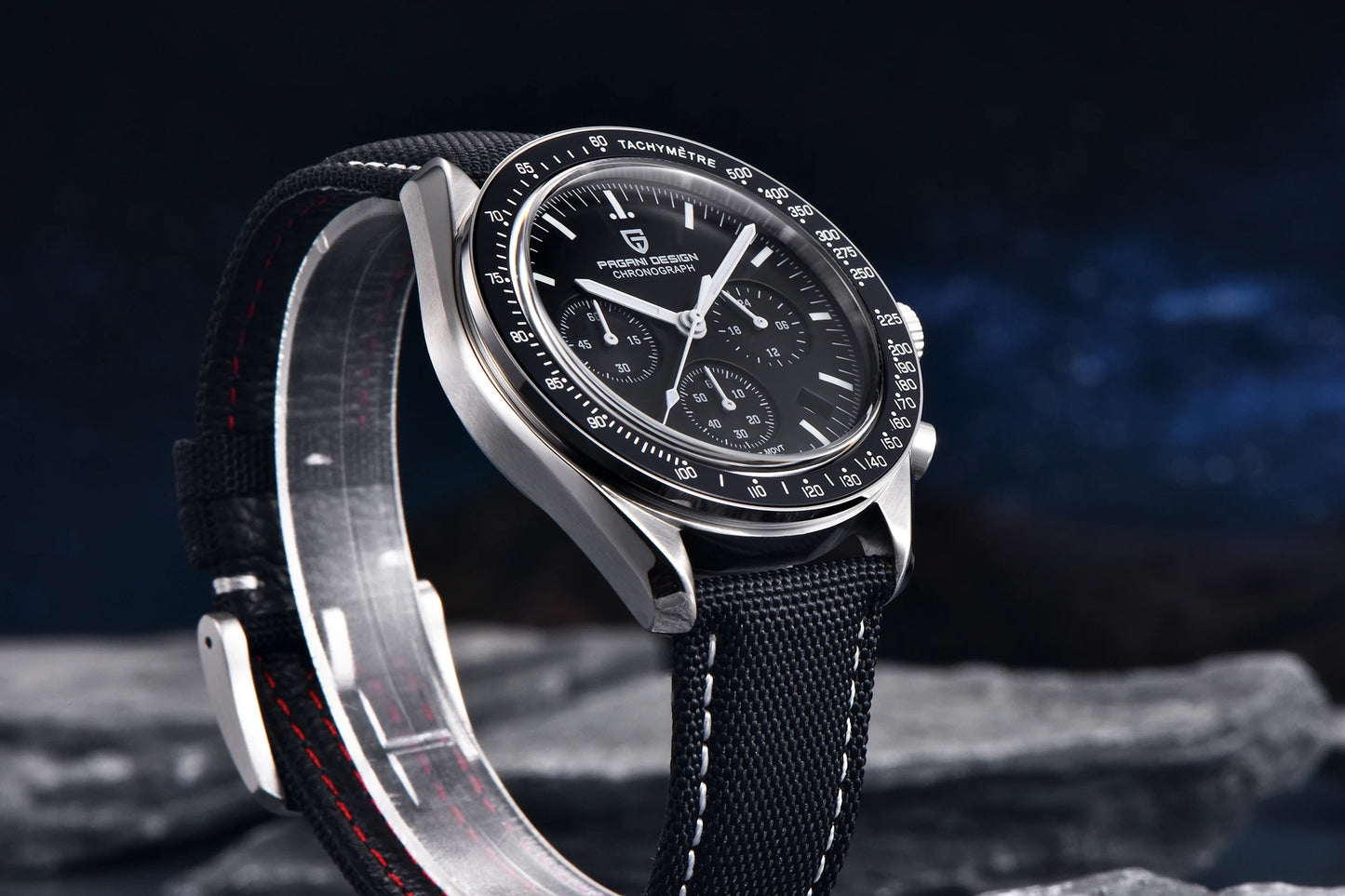 PAGANI DESIGN 2026 New Moon Watch For Men Quartz Multifunction Chronograph Sports Mens Watches Top Brand Luxury Sapphire Mirror