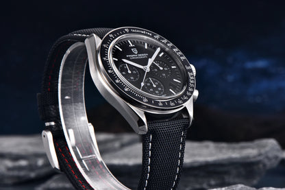 PAGANI DESIGN 2026 New Moon Watch For Men Quartz Multifunction Chronograph Sports Mens Watches Top Brand Luxury Sapphire Mirror